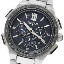 Seiko SAGA209/8B92-0AF0 Brights Flight Expert Solar Radio Watch Used From Japan