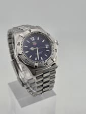 Vintage TAG Heuer 2000 Blue Men's Watch - WK11130-MV6062. 200 Meters. Works.
