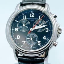FREDERIQUE CONSTANT FC285X3A5/3A6 Quartz Black Chronograph Watch