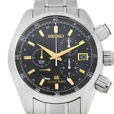 Grand Seiko Spring Drive Chronograph SBGC005 9R86-0AC0 Automatic Black Dial Men