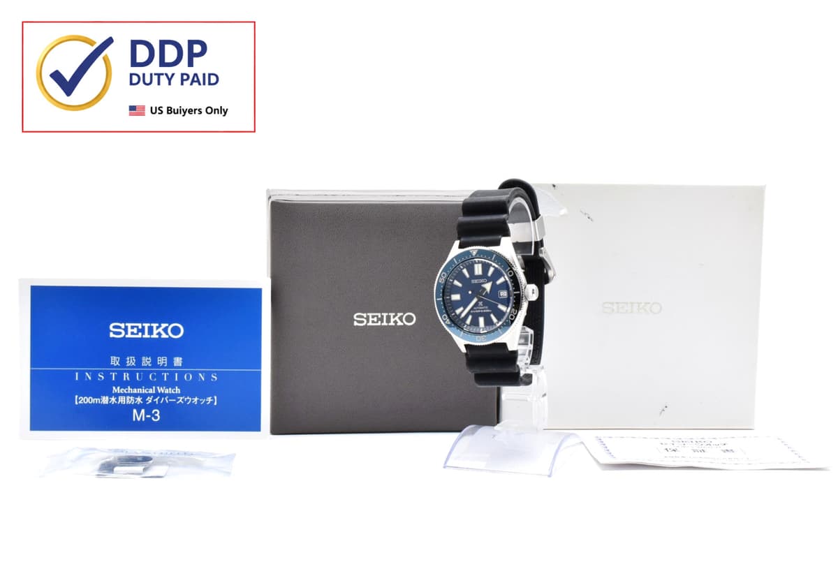 [MINT w/Box] SEIKO Prospex 6R15-03W0 SBDC051 Automatic Men's Watch From JAPAN