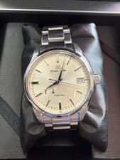 SEIKO GRAND SEIKO  SS Silver Dial Automatic Date 9r65-0bs0