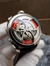 MB&F MAD 1 Red 99.99% LNIB Full Set Collector Unworn Condition Great Buy!