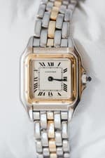 cartier panthere watch gold womens