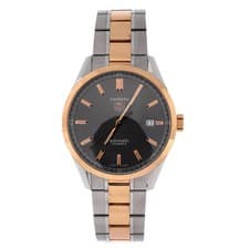 Tag Heuer Carrera Calibre 5 Automatic Watch Stainless Steel and Rose Gold 39