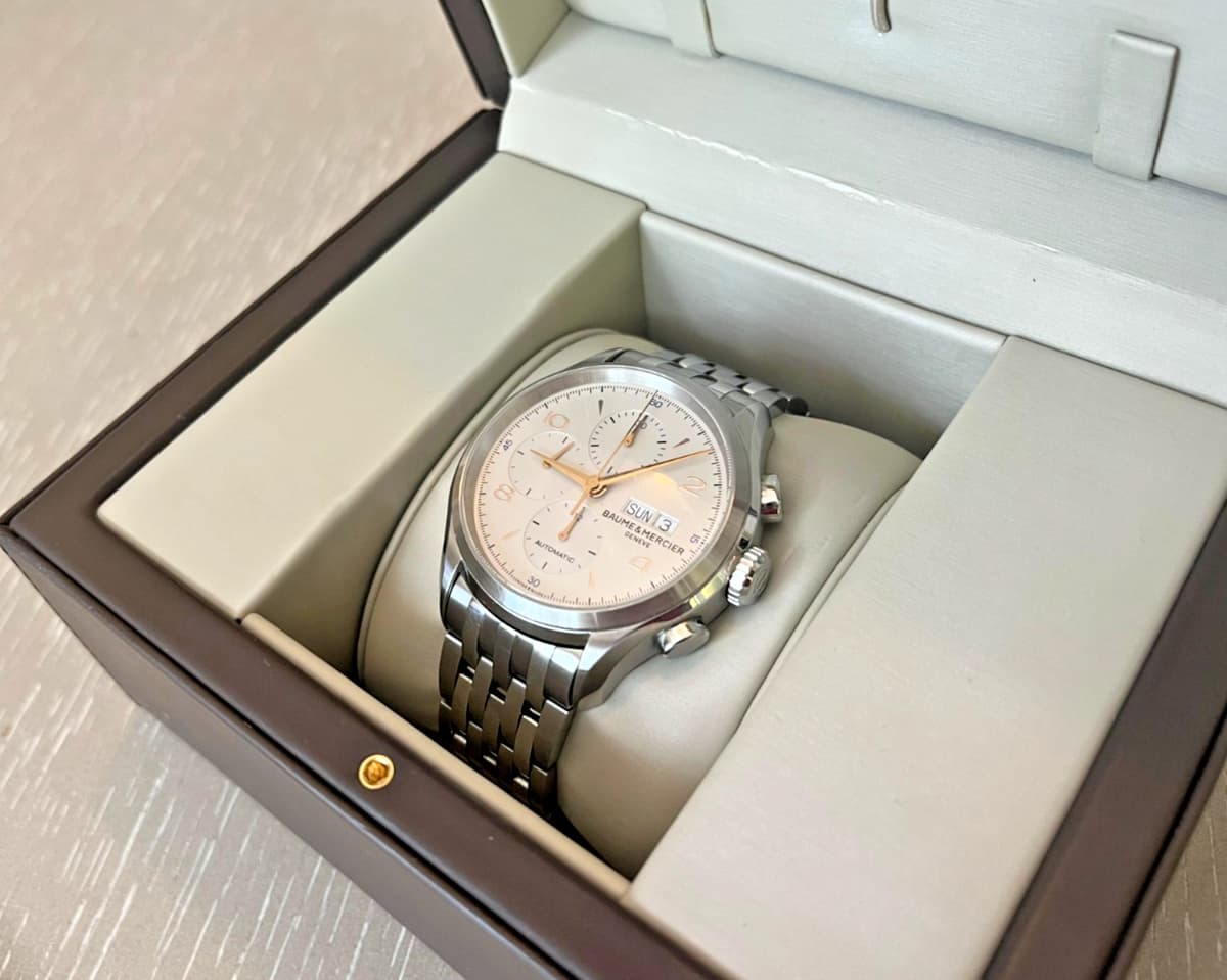 Baume & Mercier Clifton Chronograph Day/Date A utomatic Watch