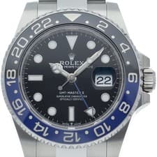 ROLEX GMT Master 2 Watch Oyster 126710BLNR Stainless Steel mensWatch black b...