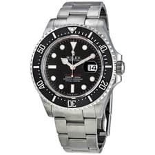 Rolex Oyster Perpetual Sea-Dweller 43 mm Ceramic Bezel Stainless Steel Men's