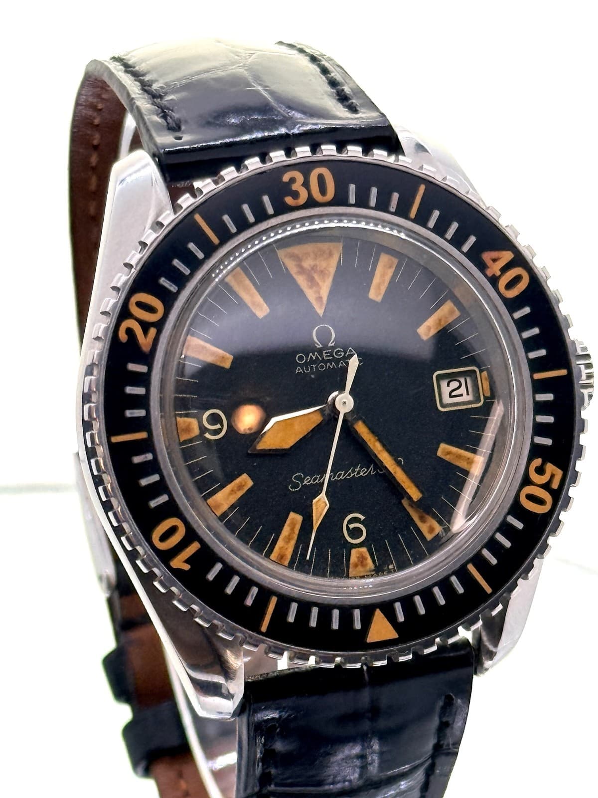 1968 Omega Seamaster 300 Big Triangle 166.024 Cal 565 Vintage Automatic Watch