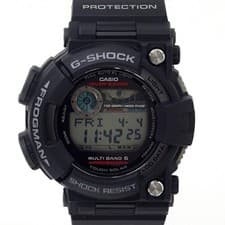 CASIO Men's Watch G-Shock GWF-1000-1JF Frogman solar radio 200m diving Black