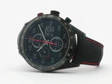 TAG Heuer Carrera Calibre 1887 Black Dial Titanium PVD Automatic Chrono CAR2A80