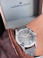 Hamilton Khaki Automatic Watch, 42mm H705450, Boxed Good Condition