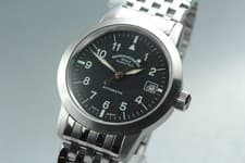 [Box Paper] MUHLE GLASHUTTE M12610 Black Dial Automatic Germany Made Men's Watch