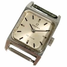 Omega De Ville Manual Wind Stainless Steel Vintage Watch Model C875 Silver Used