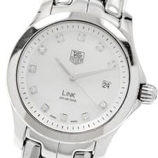 TAG HEUER WJF1317.BA0572 Link Quartz Women's Watch From Japan G0418