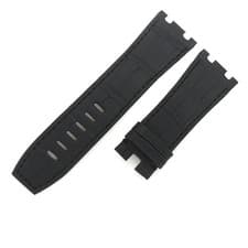AUDEMARS PIGUET Royal Oak leather band, un, genuine belt strap 29mm black,