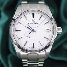 Grand Seiko Spring Drive Snowflake White Dial Titanium MINT COMPLETE SET SBGA211