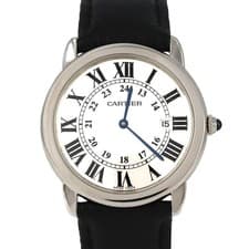 Authentic Cartier Ronde SoloLM W6700255 Stainless Steel Quartz #230-000-462-0623