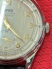 ORIS Watch Men Analog Wristwatch With Light Wear Scratches Visible Some Wear