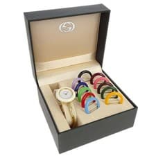 Gucci 11/12.2 Change Bezel Chameleon Quartz Watch SS 178185