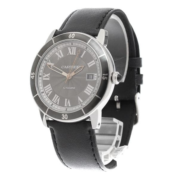 CARTIER RONDE CROISIERES DE CARTIER WSRN0003 42mm SS Grey Dial Automatic #C422