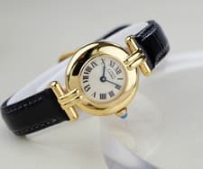 Cartier Must Colisee SM Vermeil Roman Dial Quartz 24mm Women’s Watch Vintage