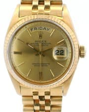 Rolex President Day-Date 1803 Jubilee Bracelet Refinished Dial Vintage Watch