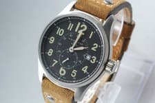 Hamilton Khaki Field Officer H706550 Date AT Swiss Mens Watch [Band Little Wear]