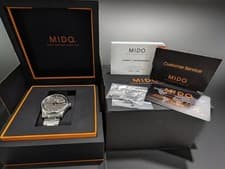 Mido Men's MIDO-M0054301106180 Multifort Analog Display Swiss Automatic Silver