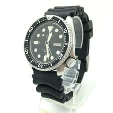 [w2360] SEIKO 7548-7010 PROFESSIONAL DIVER 200m New battery New band EX