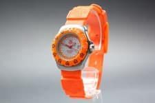 [Near MINT] Tag Heuer Formula 1 373.508 Orange Quartz Ladies Watch From JAPAN