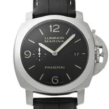 PANERAI Luminor Marina 1950 3 Days Acciaio PAM00312 Black Men's Watch #W1940