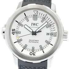IWC SCHAFFHAUSEN Aqua timer IW329003 Date Silver Dial Automatic Men's_951047