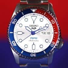 Seiko 5 Sports SRPL99K1 Pepsi® LE #4513/7000 38mm Auto - Excellent Condition🔵🔴