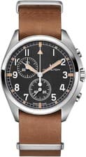Hamilton Khaki Pilot Pioneer Chronograph H76522531 Quartz Men's Watch from Japan