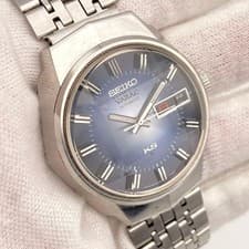 Seiko King Seiko 5626 7140 Automatic Dress Watch 36mm Blue wrist 16cm