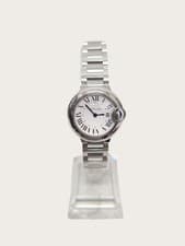 Cartier Ballon Bleu Steel Quartz Women's Watch 155272236