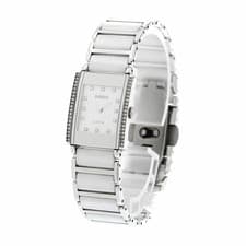 Rado Quartz Ladies Watch Diastar Jubilee Diamond Bezel 12P  w/ Warranty
