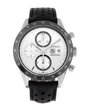Tag Heuer Carrera Automatic Silver Dial Men's Watch - CV2011.FC6205