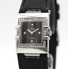 New Belt [NEAR MINT] OMEGA Constellation Cal.1376 1528.46 Quartz From JAPAN Y873