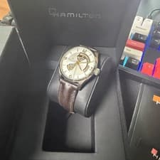 Hamilton Jazzmaster Open Heart 42mm Watch Used Official