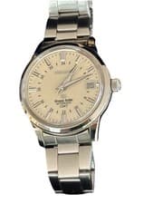 2017 Men’s 39.5MM Silver Grand Seiko GMT Automatic 9S66