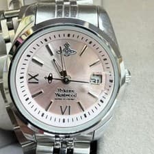 Vivienne Westwood Women's Quartz Wristwatch, Pink Dial, New Official