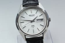 Vintage 1974 King Seiko KS Hi-Beat 5626-8001 Silver Automatic Mens Watch JAPAN