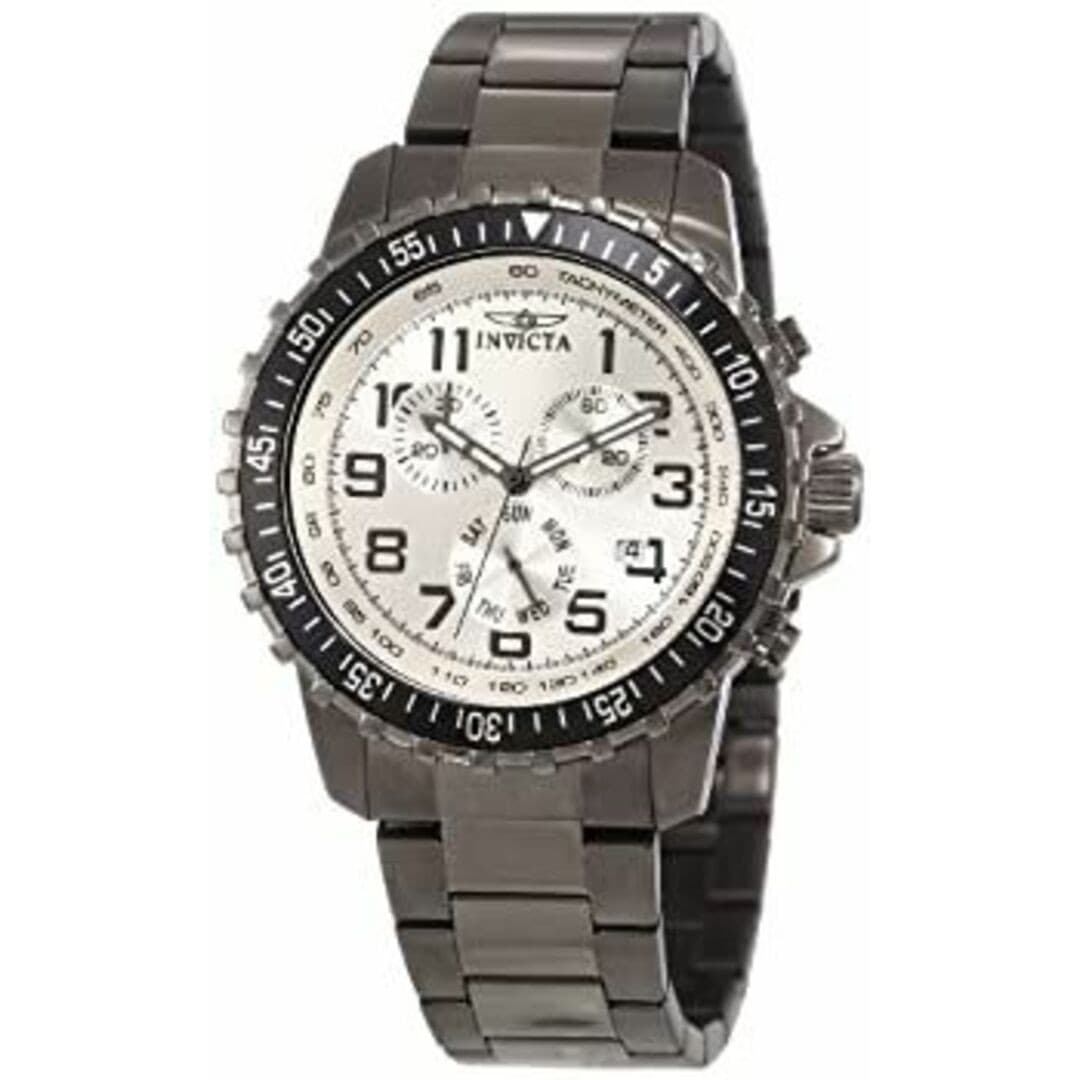 Invicta Specialty Men's Watch Black Silver Used From Japan