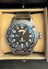 IWC Timezoner Spitfire “The Longest Flight” IW395501 Incl Box, Papers and Card