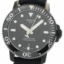 Tissot Seastar 1000 Auto Men's Watch 42mm Steel Good Condition From Japan
