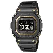 Casio G-Shock GMW-BZ5000BD-1 Black Gold Metal Solar Bluetooth MIP 200M New