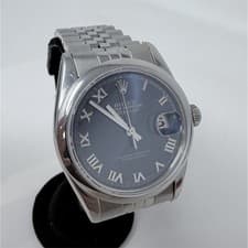 Rolex Datejust 16030 36mm Blue Roman Dial – 1980’s – Jubilee Bracelet