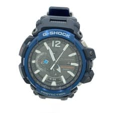 CASIO Solar watch G-SHOCK Analog Rubber BLK BLK